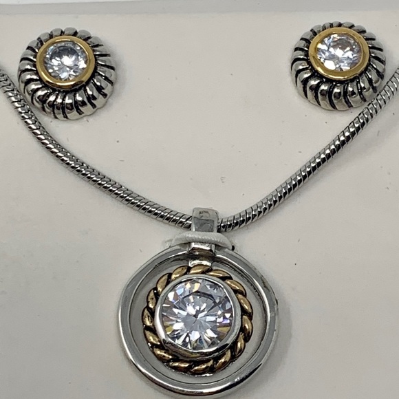 Necklace and Earrings 3 Piece Set - Picture 3 of 8